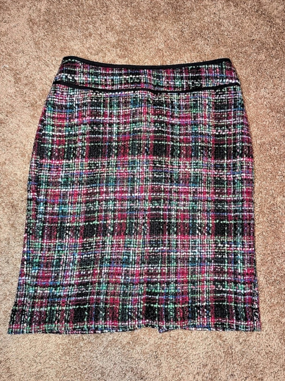 ☘️ Talbots Plaid Mini Skirt Size 8 Petite